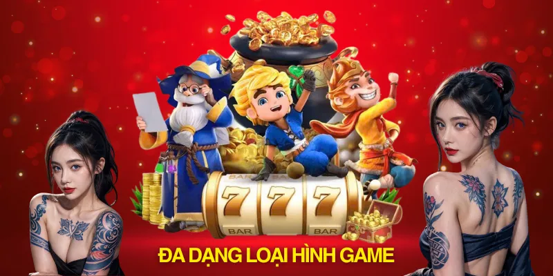 Đa dạng trò chơi đẳng cấp trong hệ thống 789win